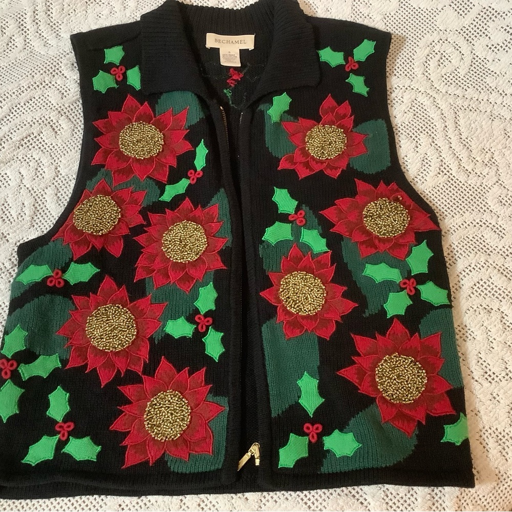 Bechamel black Christmas seater Size S